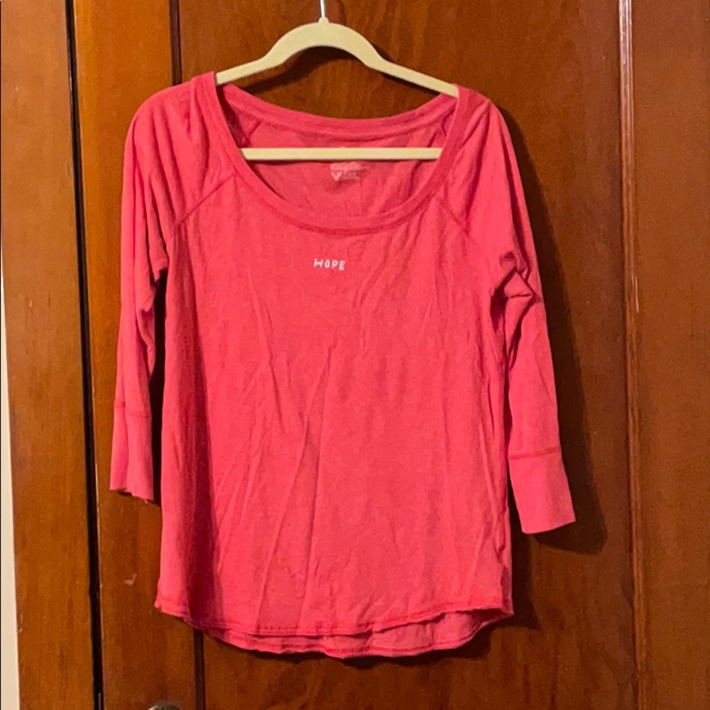 3/4 length sleeve top